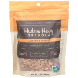 Hudson Henry Cashews & Coconut Granola 12 oz