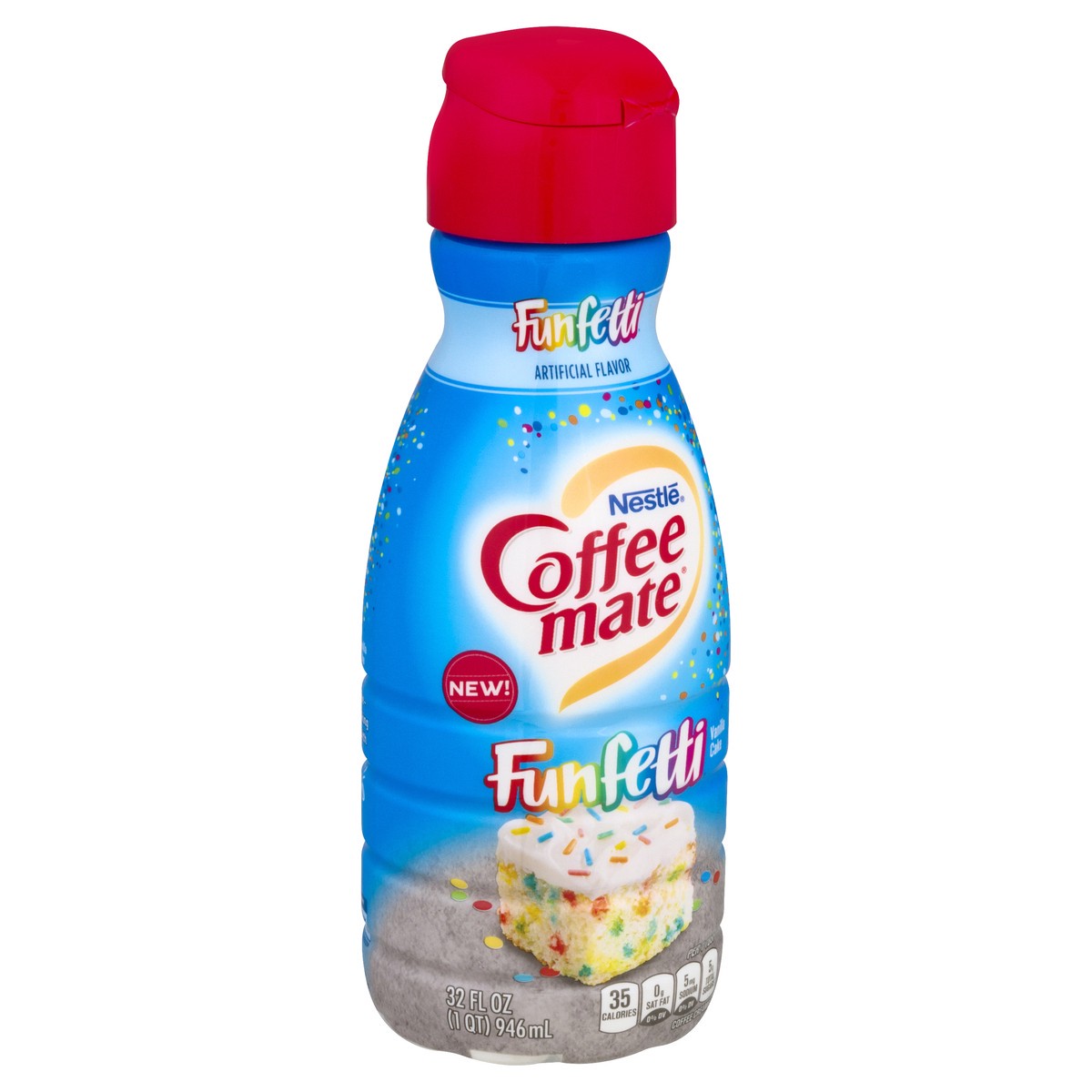 slide 2 of 10, Coffee mate Funfetti Coffee Creamer, 32 oz