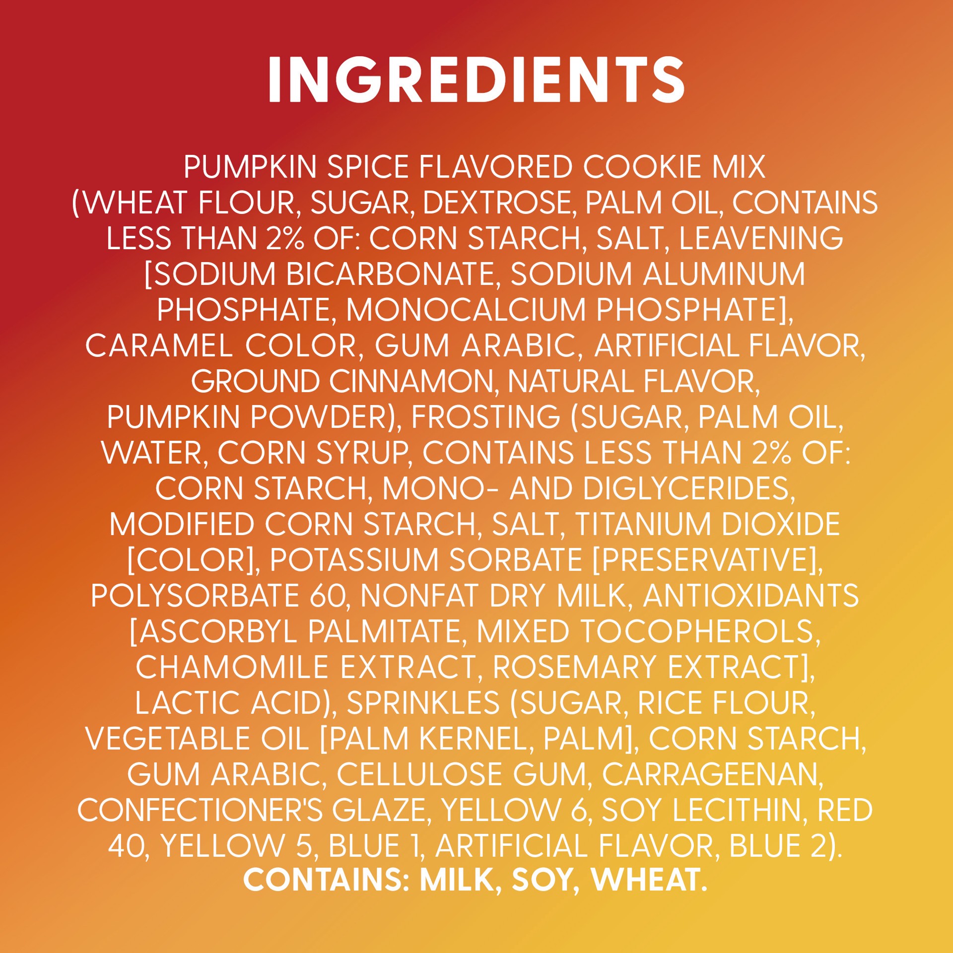 slide 3 of 5, Duncan Hines Epic Pumpkin Spice Cookie Kit 3 Pieces 20.11 oz, 20.11 oz