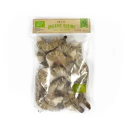 Ultra EU Organic Black Tiger EZP Raw Shrimp - 6-10 ct