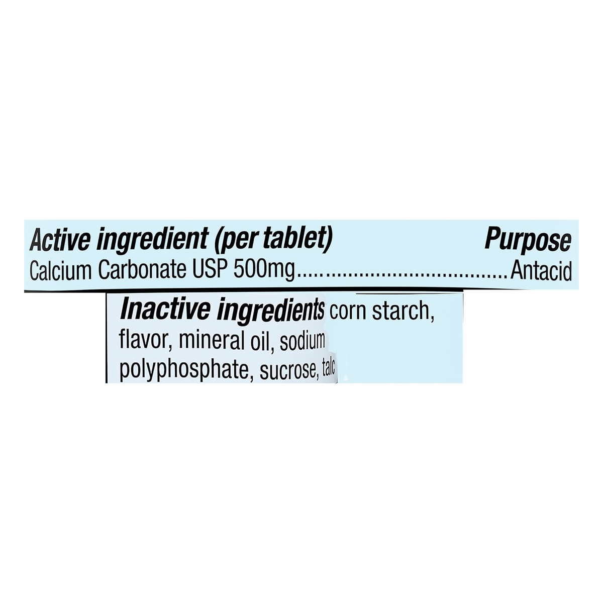 slide 6 of 7, Tums Chewable Tablets Regular Strength 500 Peppermint Antacid 36 ea, 36 ct