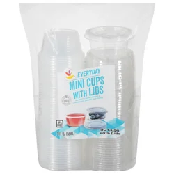 Giant Everyday Mini Cups with Lids