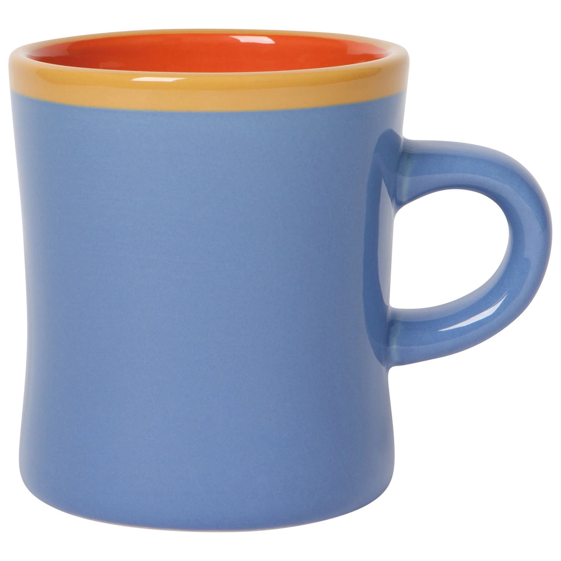 slide 1 of 1, Now Designs Color Pop Blue Diner Mug, 1 ct