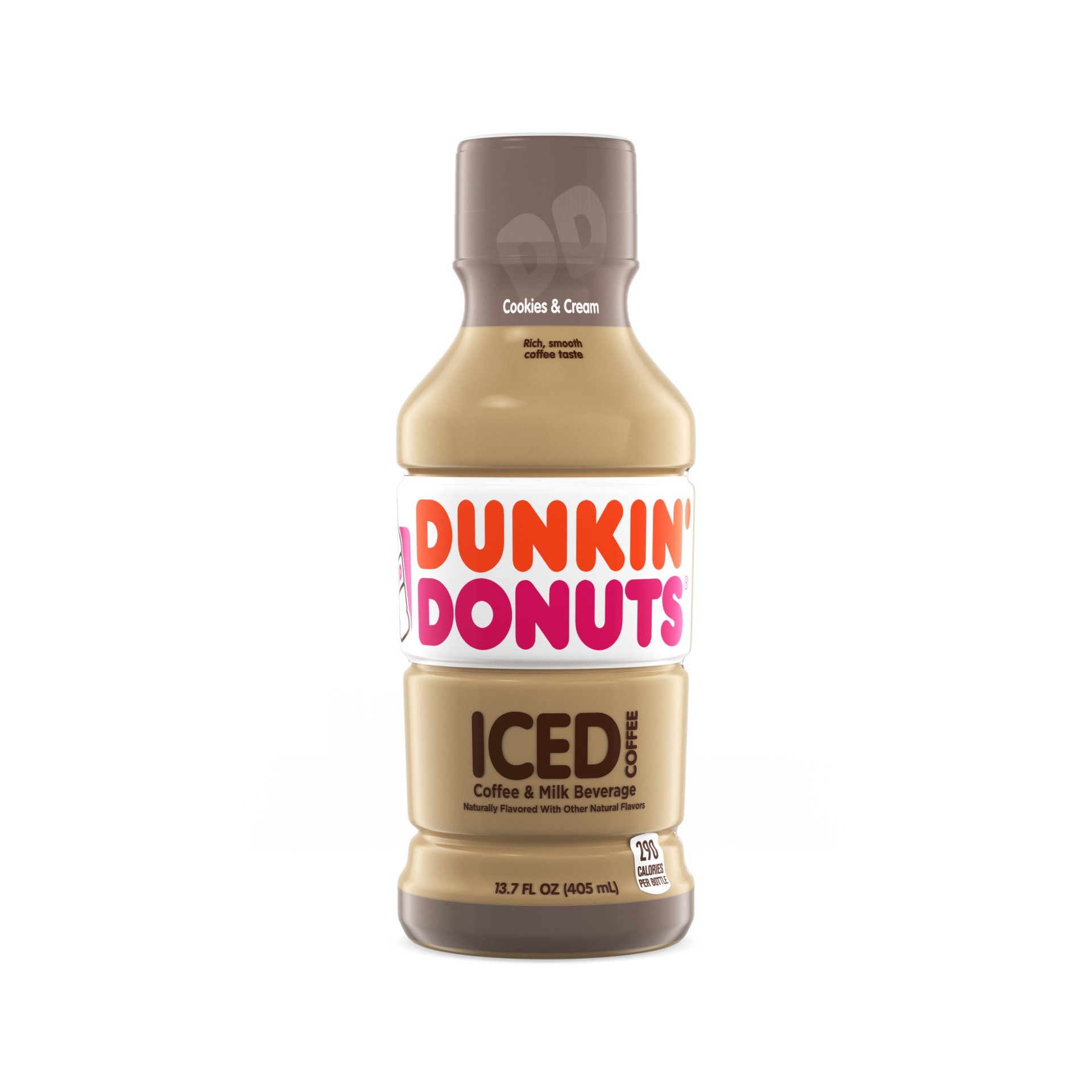 slide 5 of 10, Dunkin' Cookies & Cream Iced Coffee 13.7 oz, 13.7 fl oz