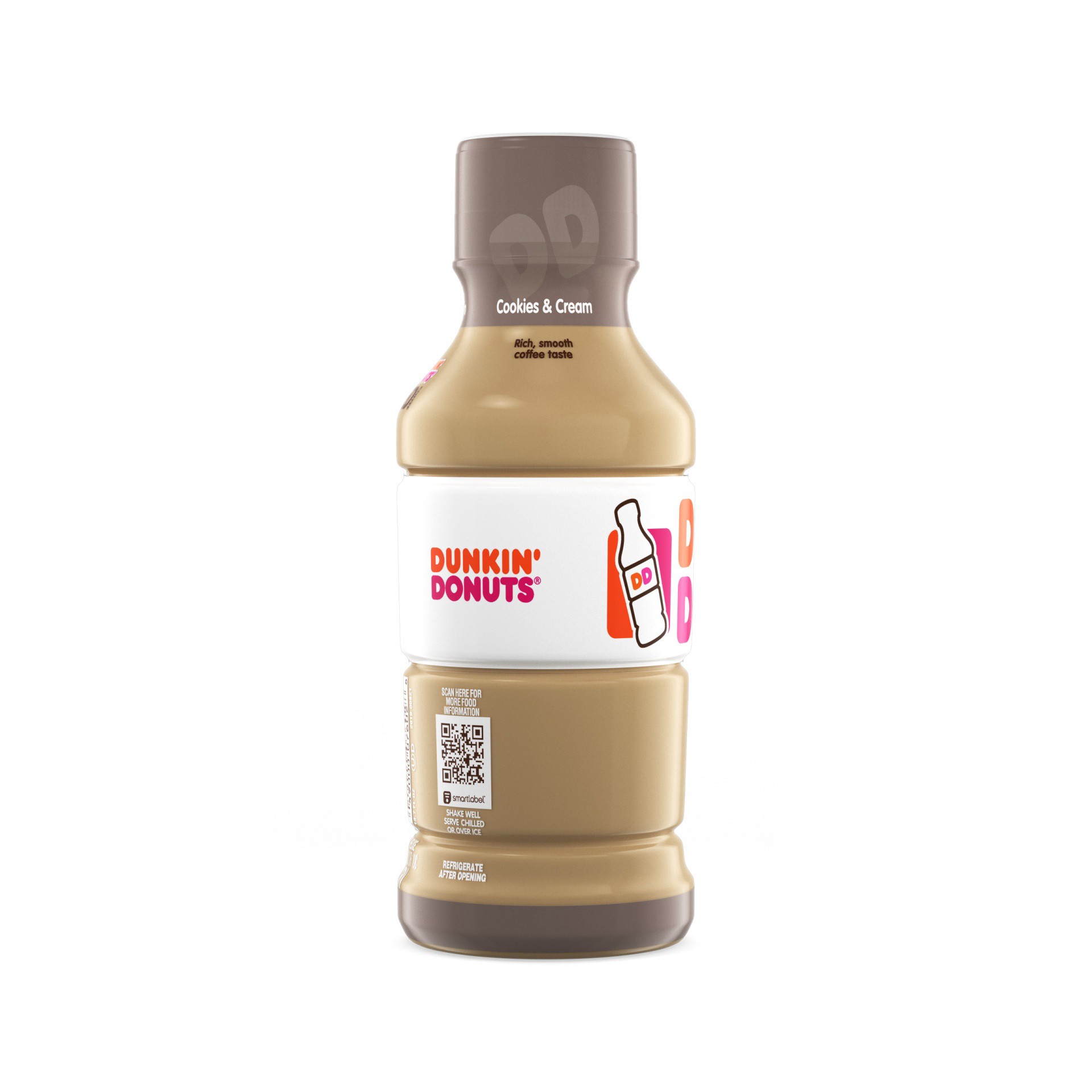 slide 10 of 10, Dunkin' Cookies & Cream Iced Coffee 13.7 oz, 13.7 fl oz