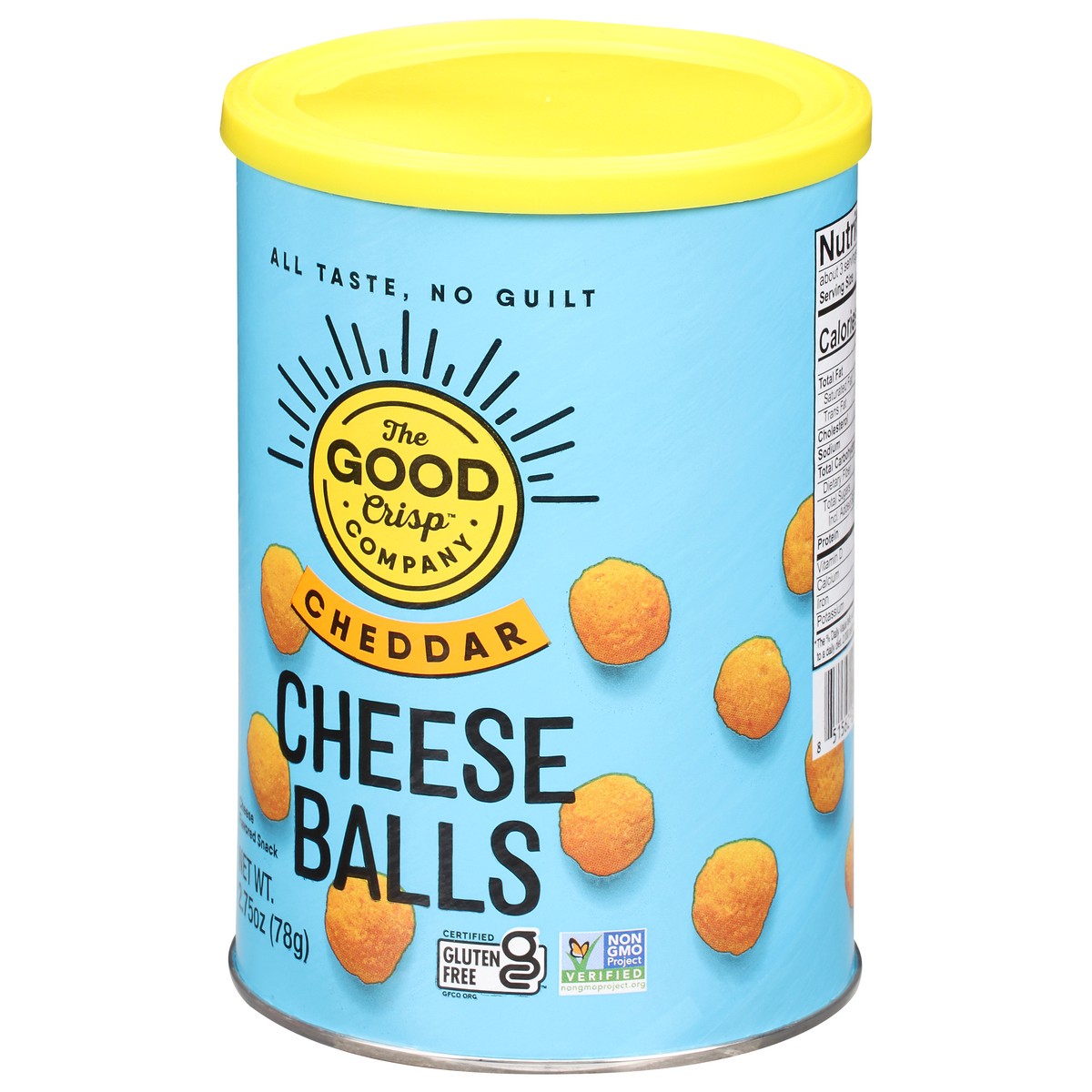 slide 11 of 12, The Good Crisp Company Cheddar Cheese Balls 2.75 oz, 
