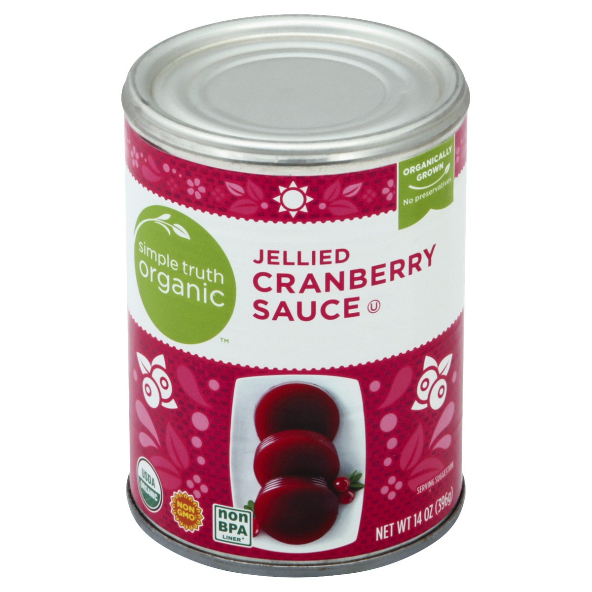 slide 3 of 3, Simple Truth Cranberry Sauce 14 oz, 14 oz