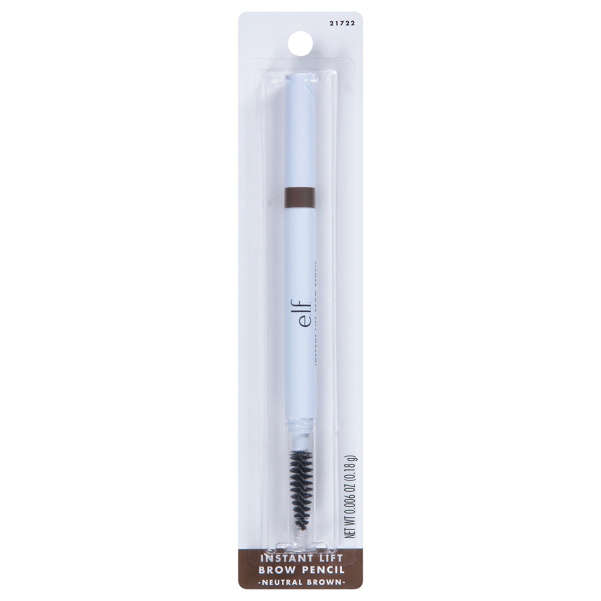 slide 1 of 9, e.l.f. Neutral Brown 21722 Instant Lift Brow Pencil 0.006 oz, 0.006 oz