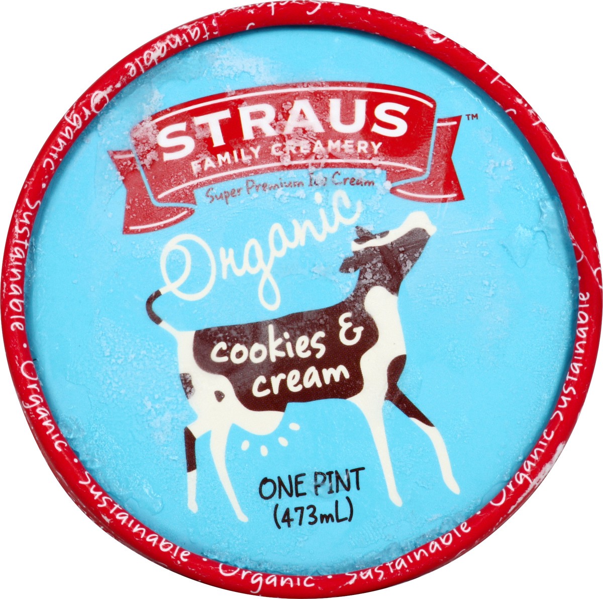 slide 3 of 3, Straus Family Creamery Ice Cream 1 pt, 16 oz