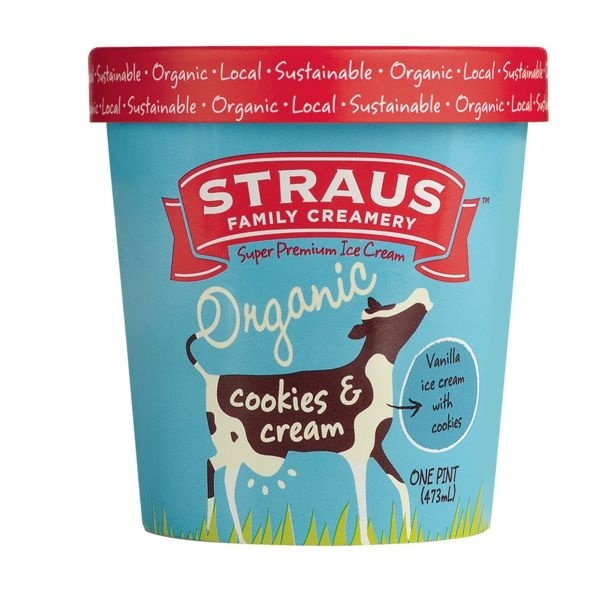 slide 1 of 3, Straus Family Creamery Ice Cream 1 pt, 16 oz