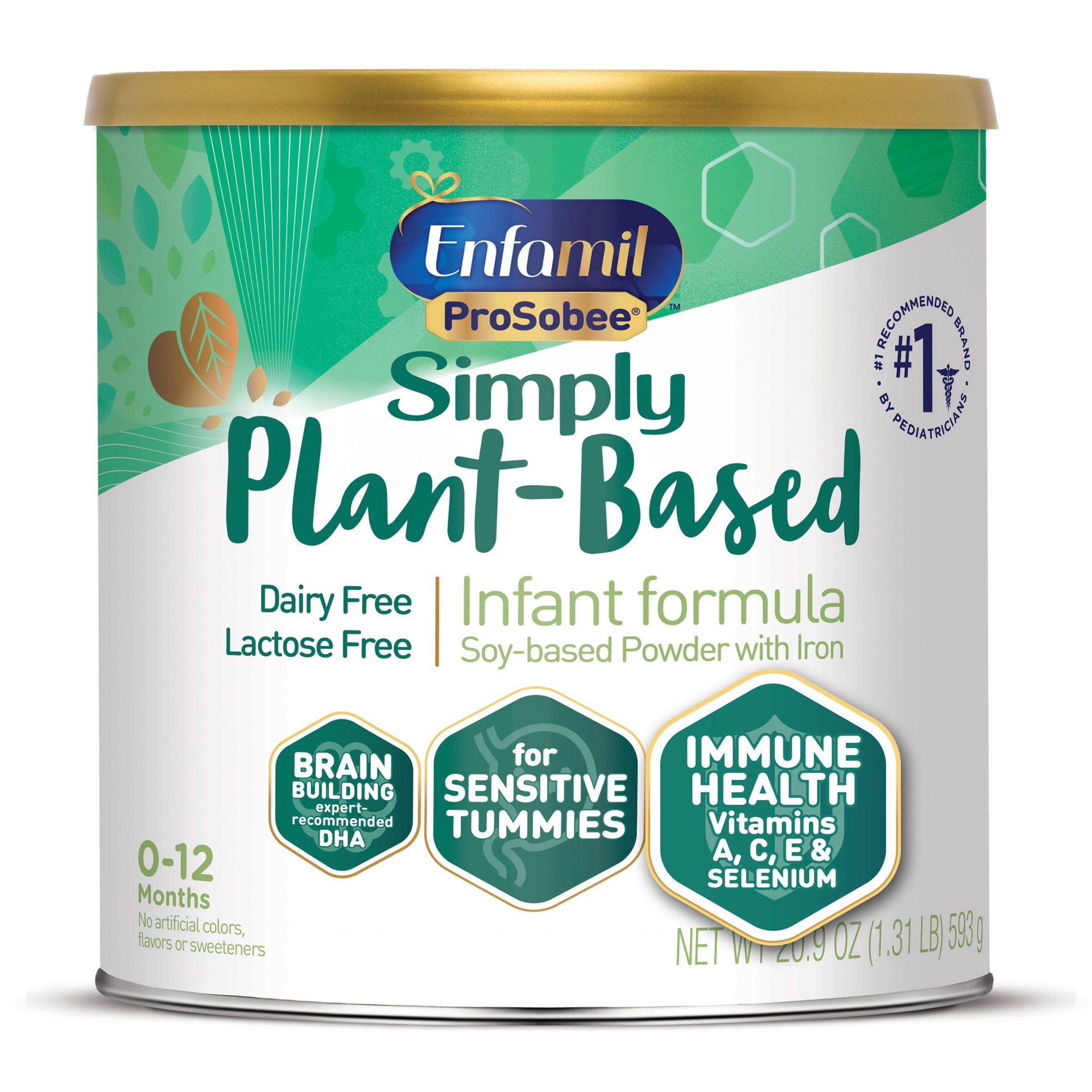 slide 3 of 17, Enfamil Plant-Based Soy Powder Infant Formula - 20.9oz, 22 oz