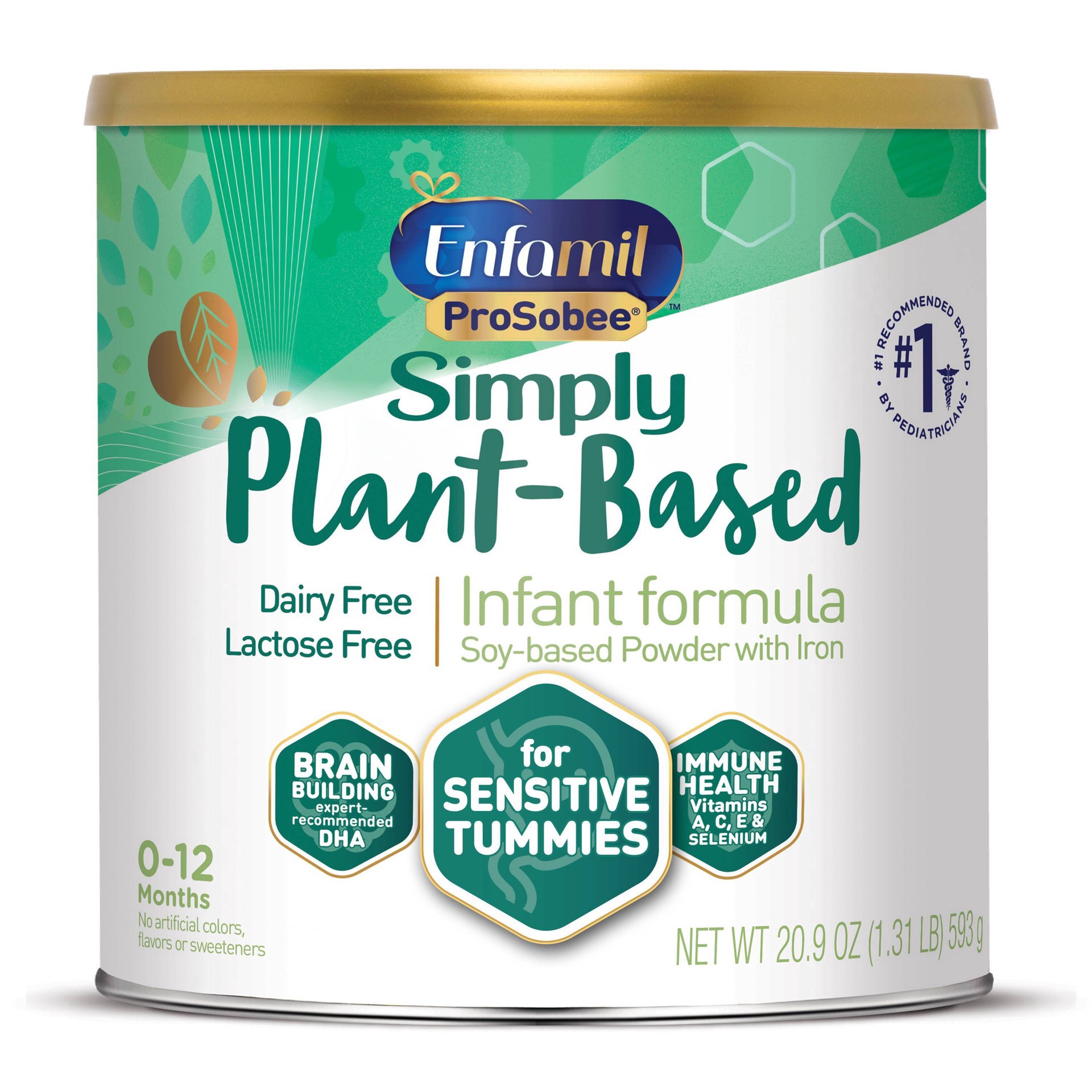 slide 5 of 17, Enfamil Plant-Based Soy Powder Infant Formula - 20.9oz, 22 oz