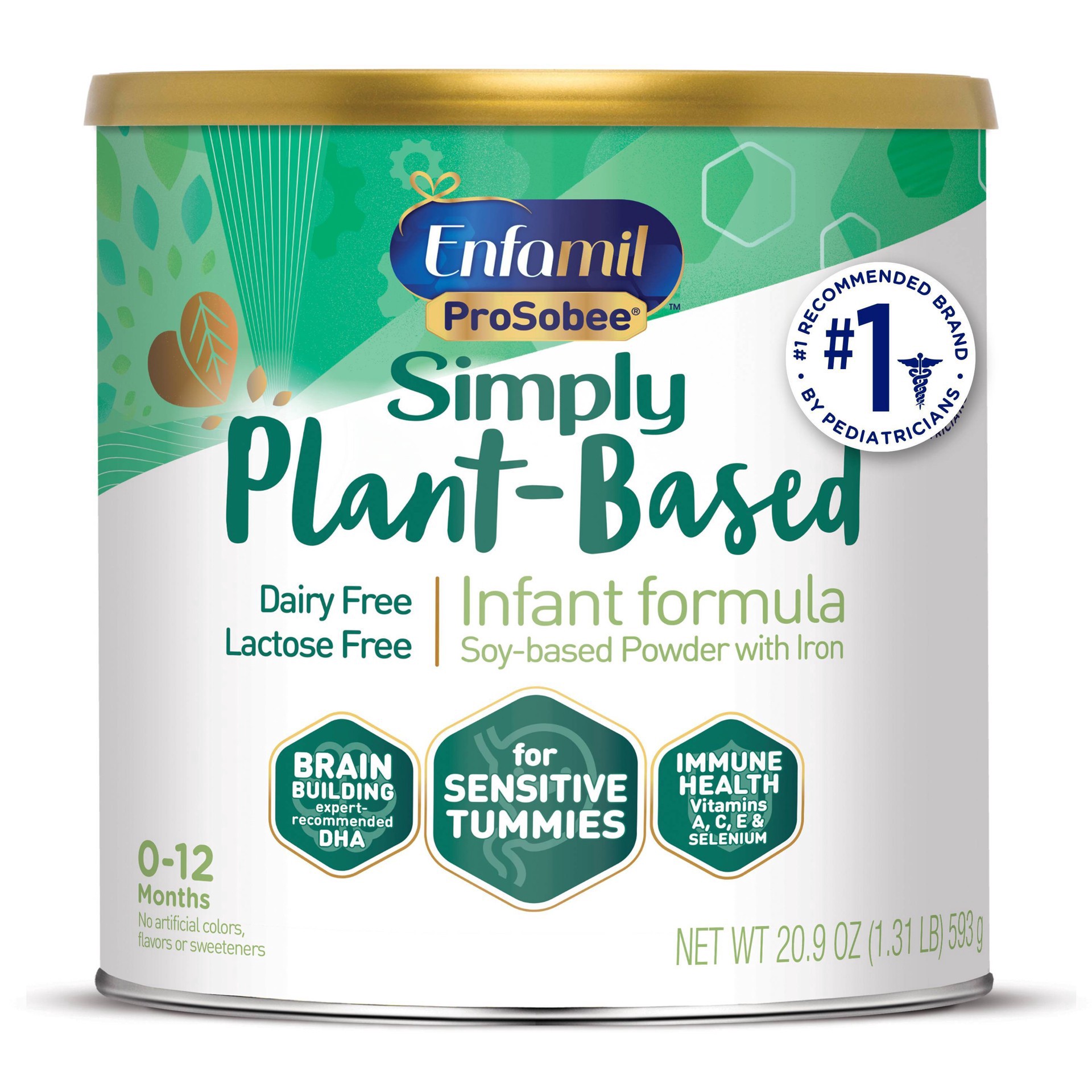 slide 6 of 17, Enfamil Plant-Based Soy Powder Infant Formula - 20.9oz, 22 oz