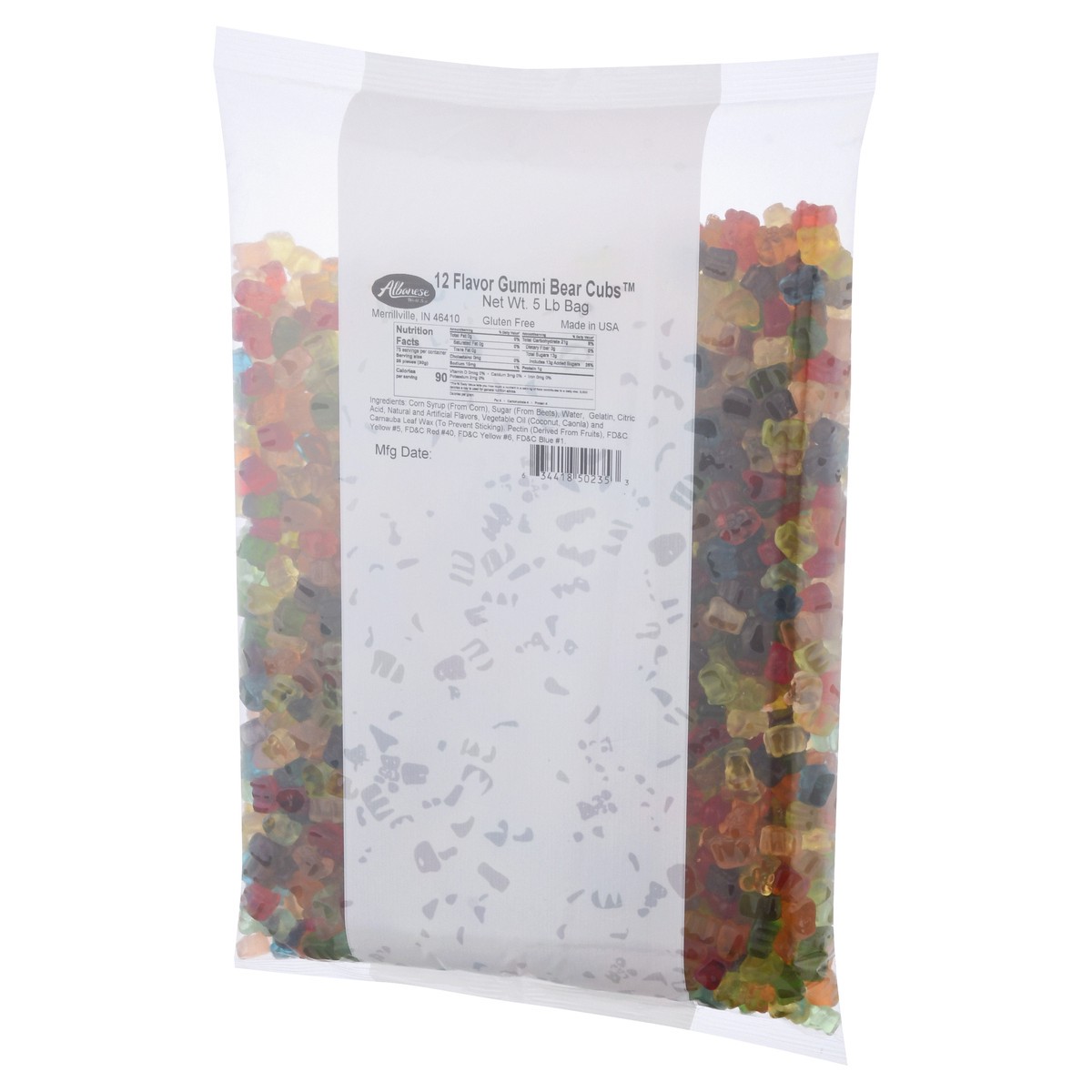 slide 2 of 13, Albanese World's Best 12 Flavor Gummi Bear Cubs 5 lb, 5 lb