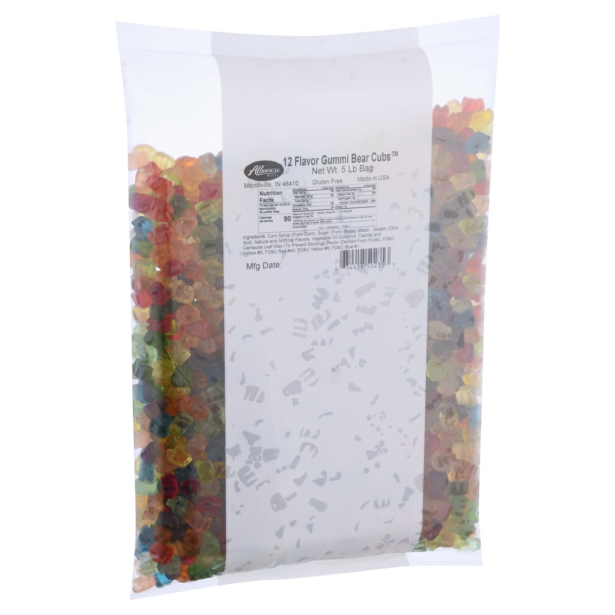 slide 8 of 13, Albanese World's Best 12 Flavor Gummi Bear Cubs 5 lb, 5 lb