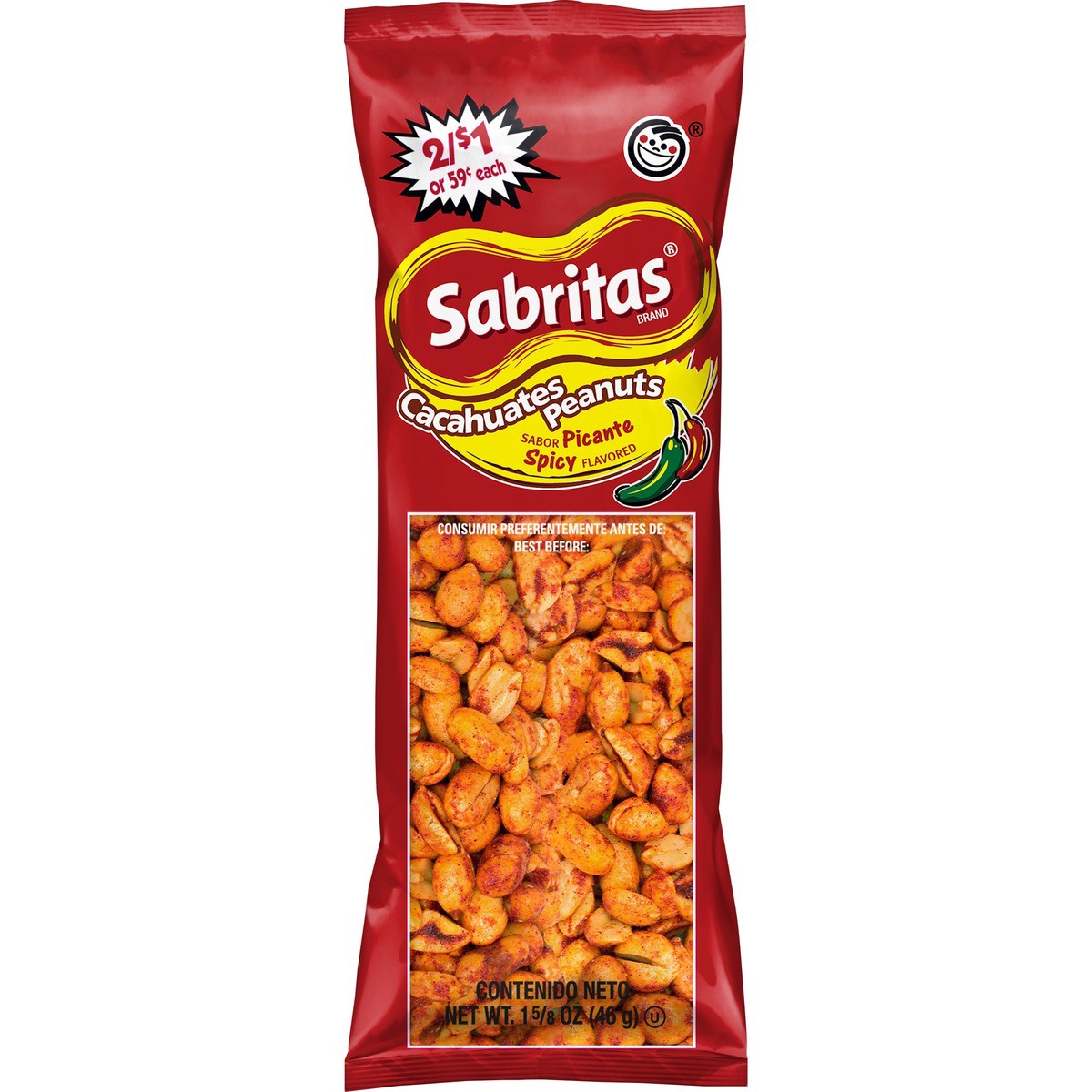 slide 4 of 5, Frito-Lay Nuts, Picante Sauce, 1.625 oz