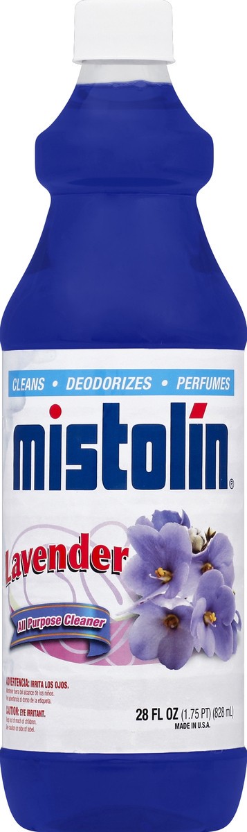 slide 1 of 3, Mistolin Multipurpose Cleaner&Deodorizer Lavender, 28 oz