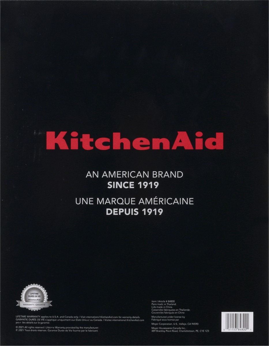 slide 3 of 12, KitchenAid Onyx Black Hard-Anodized Nonstick Cookware Set 10 pc, 1 ct