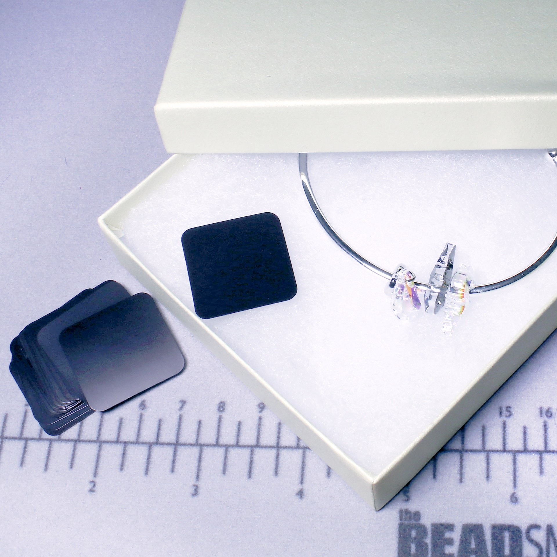 slide 3 of 5, 1" Anti-Tarnish Tabs, 30ct. By Bead Landing, 30 ct