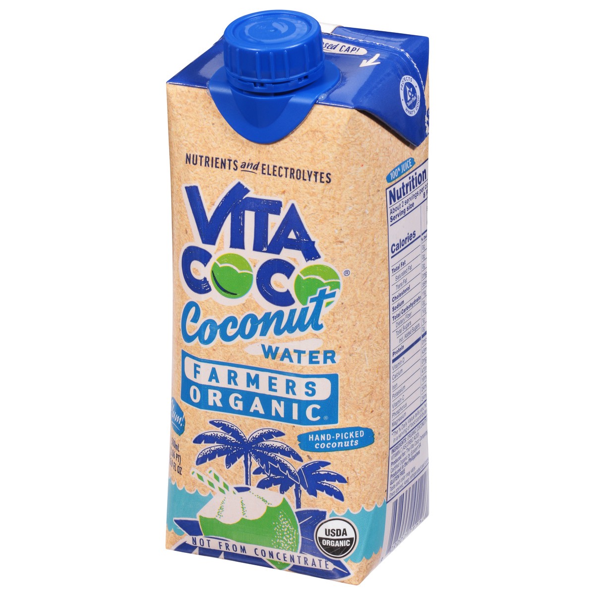 slide 3 of 9, Vita Coco Farmers Organic Coconut Water - 1.06 fl oz, 1.06 fl oz