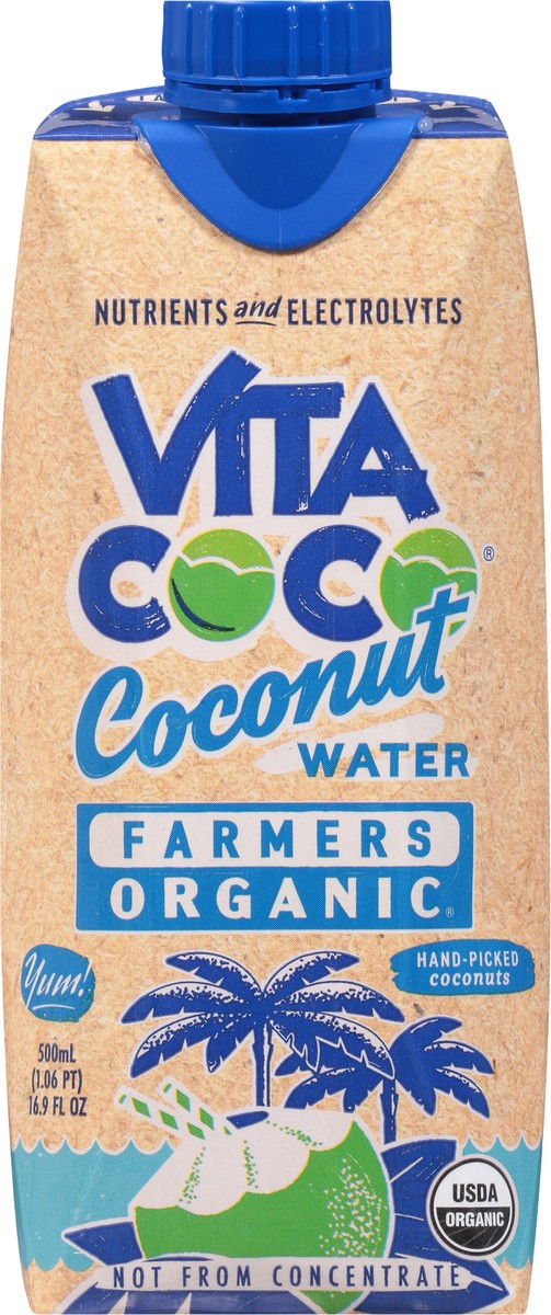 slide 9 of 9, Vita Coco Farmers Organic Coconut Water - 1.06 fl oz, 1.06 fl oz
