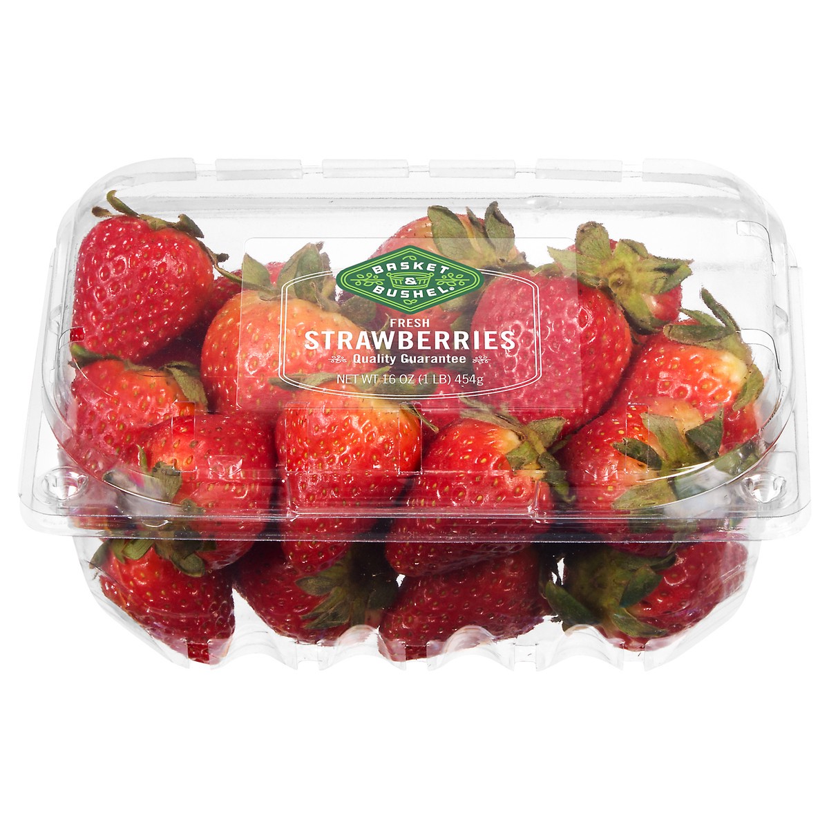slide 2 of 4, Basket & Bushel Fresh Strawberries 16 oz, 16 oz