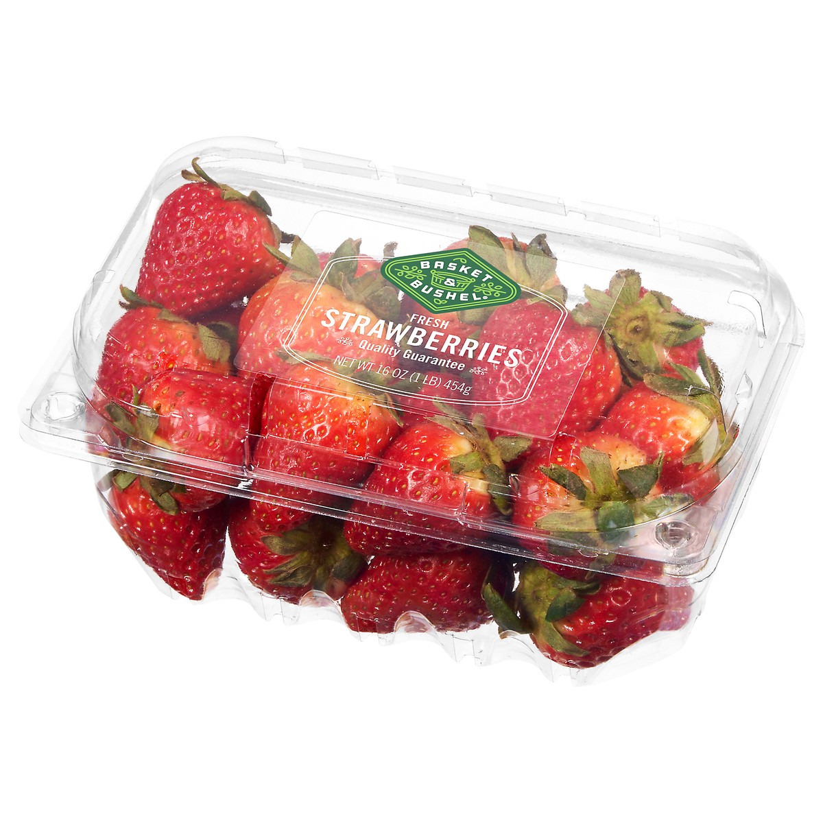 slide 3 of 4, Basket & Bushel Fresh Strawberries 16 oz, 16 oz