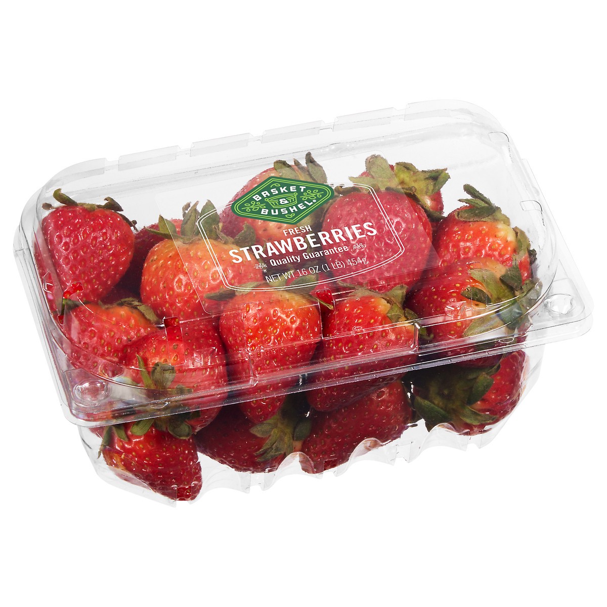 slide 4 of 4, Basket & Bushel Fresh Strawberries 16 oz, 16 oz