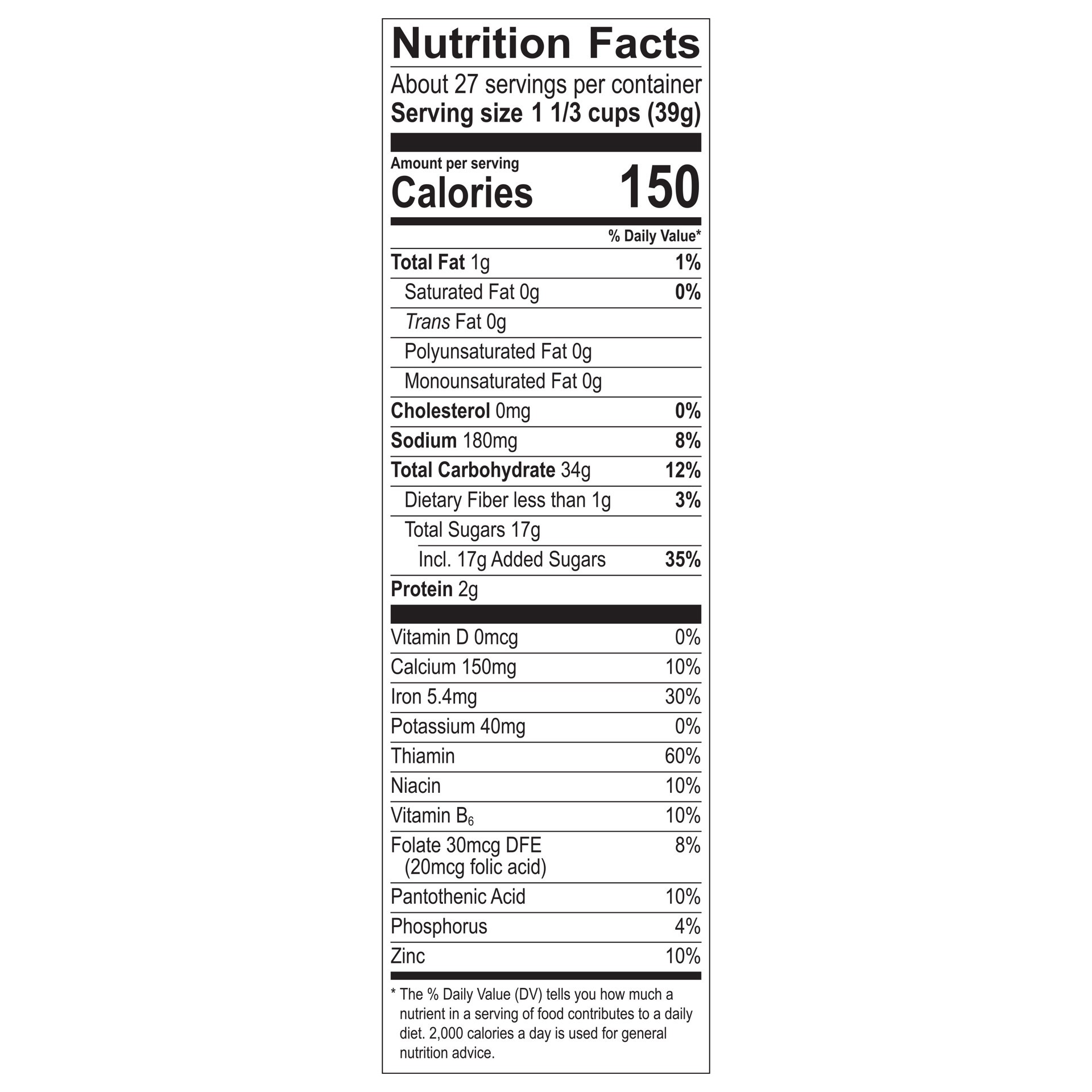 slide 2 of 2, Malt-O-Meal Apple Zings Breakfast Cereal, 37 OZ Bag, 37 oz