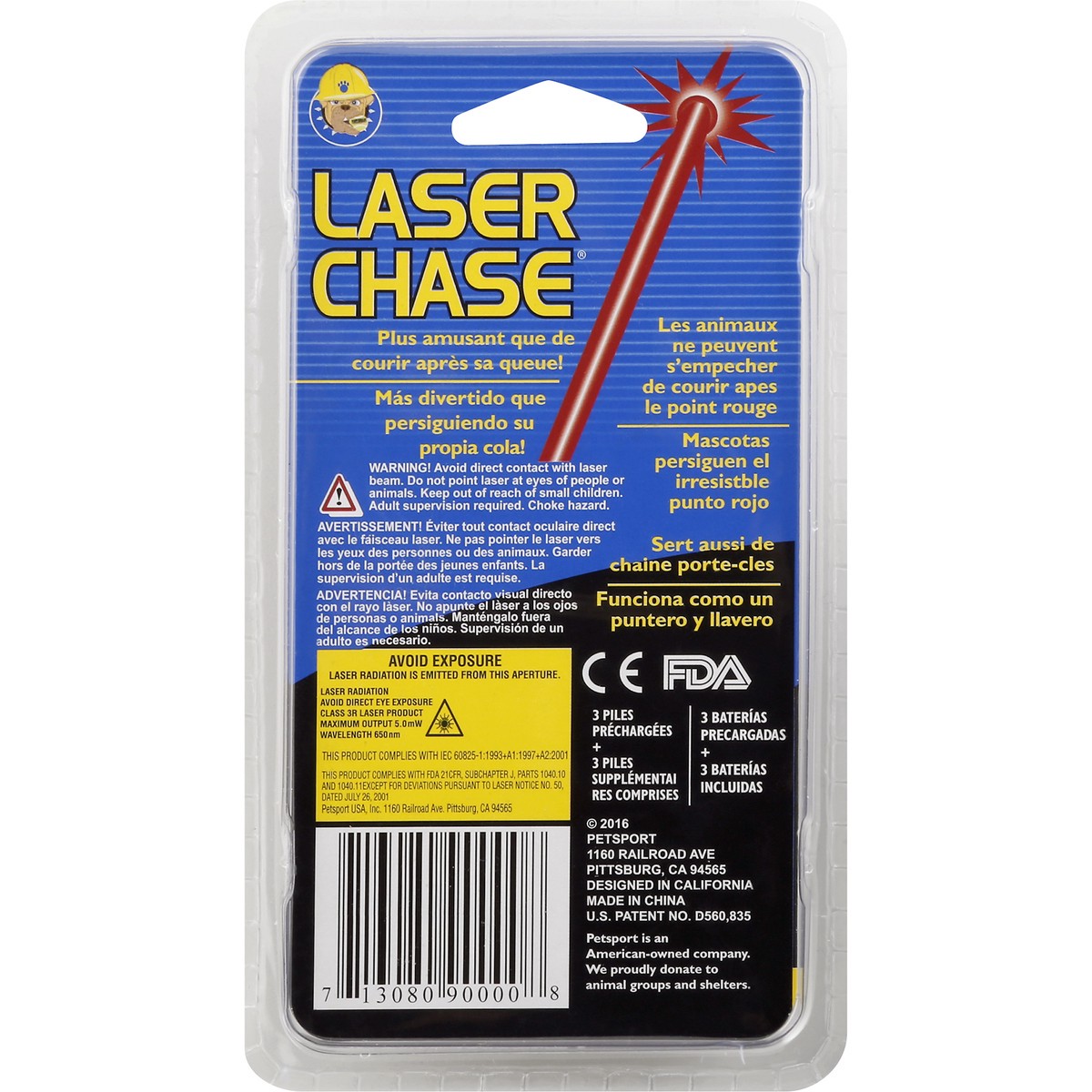 slide 4 of 6, Pet Sports Usa Psprt Laser Chase Pp, 1 ct