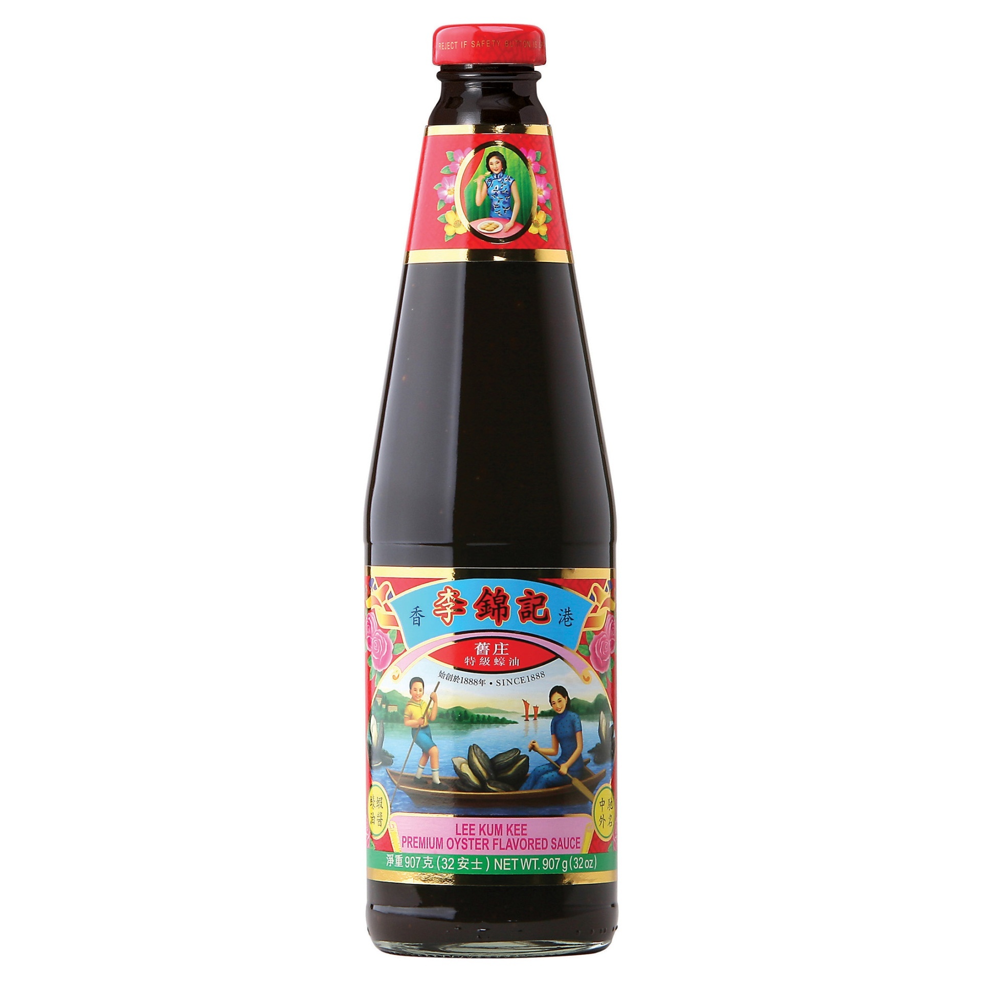 slide 1 of 1, Lee Kum Kee Premium Oyster Flavored Sauce, 32 oz