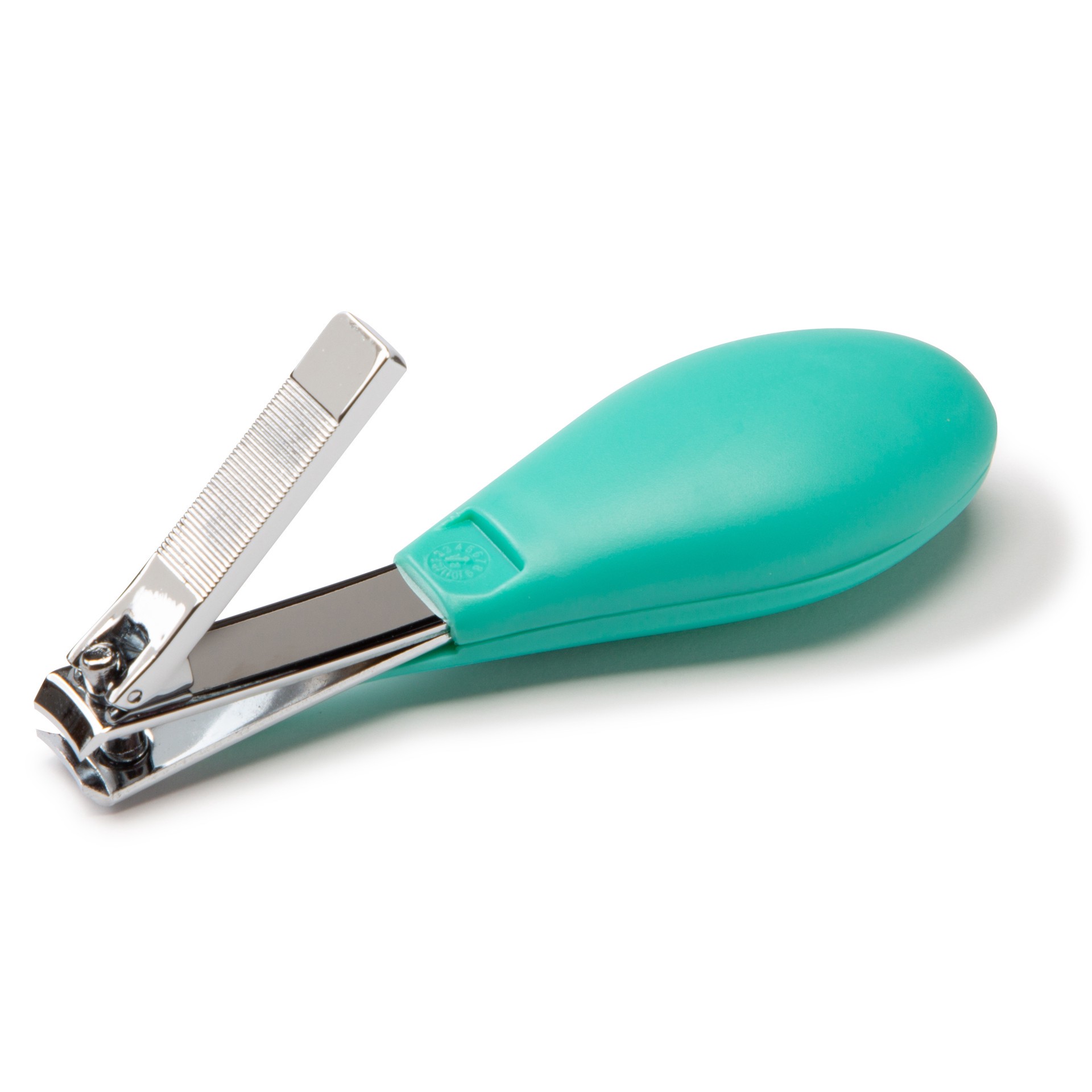 slide 1 of 4, Safety 1ˢᵗ Fold-Up Nail Clippers, Blue, 1 ct