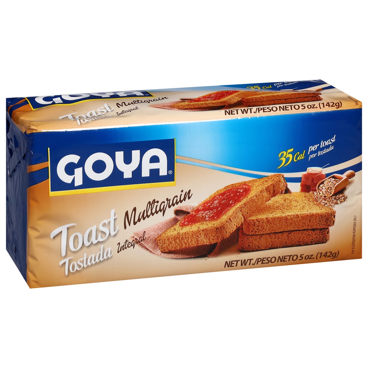 slide 9 of 13, Goya Multigrain Toast 5 oz, 5 oz
