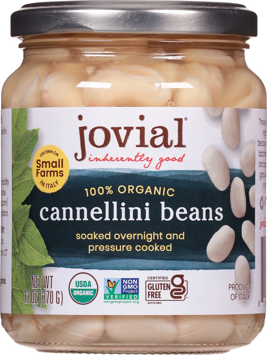 slide 7 of 9, Jovial 100% Organic Cannellini Beans, 13 oz