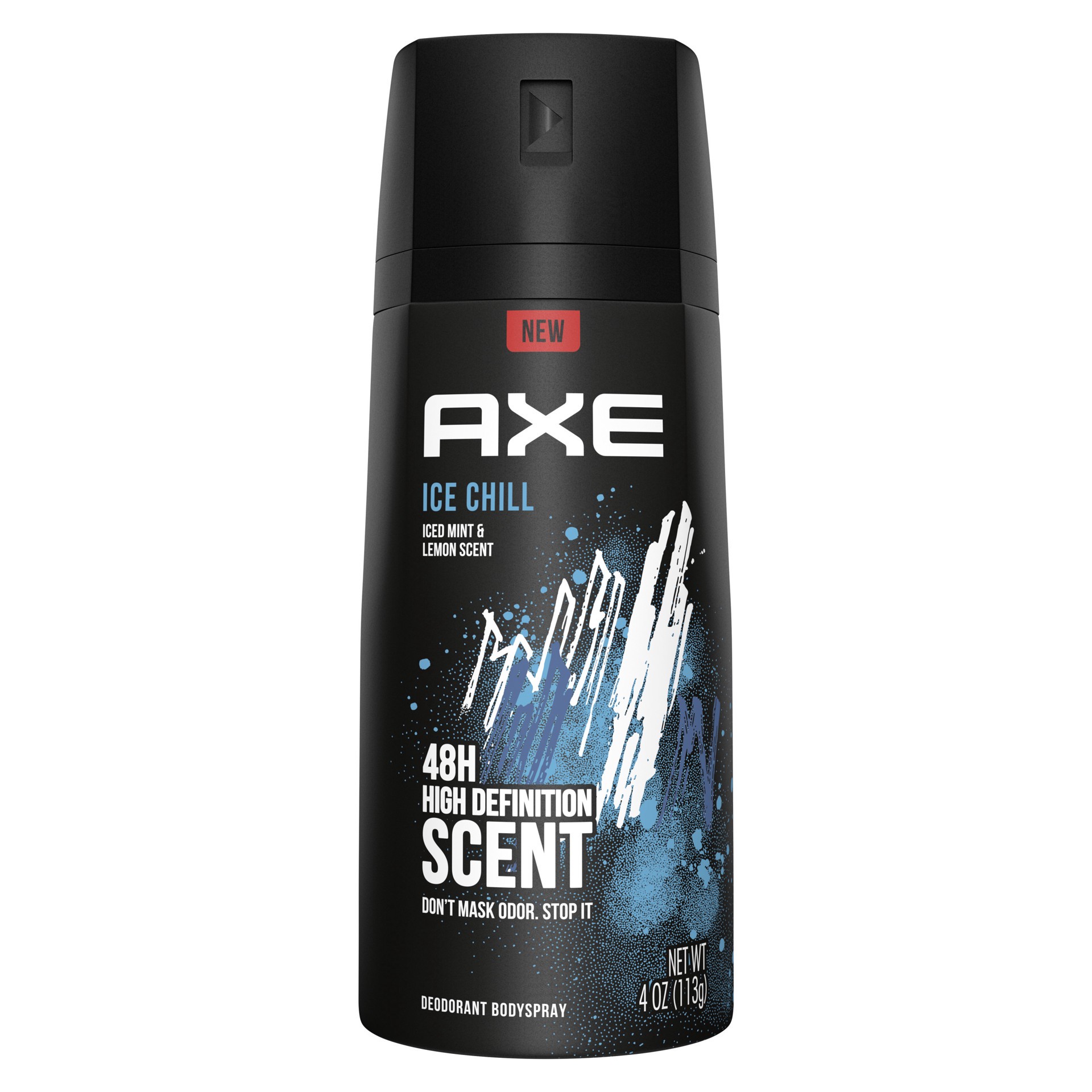 slide 1 of 3, AXE Dual Action Body Spray Deodorant Ice Chill, 4.0 oz, 4 oz