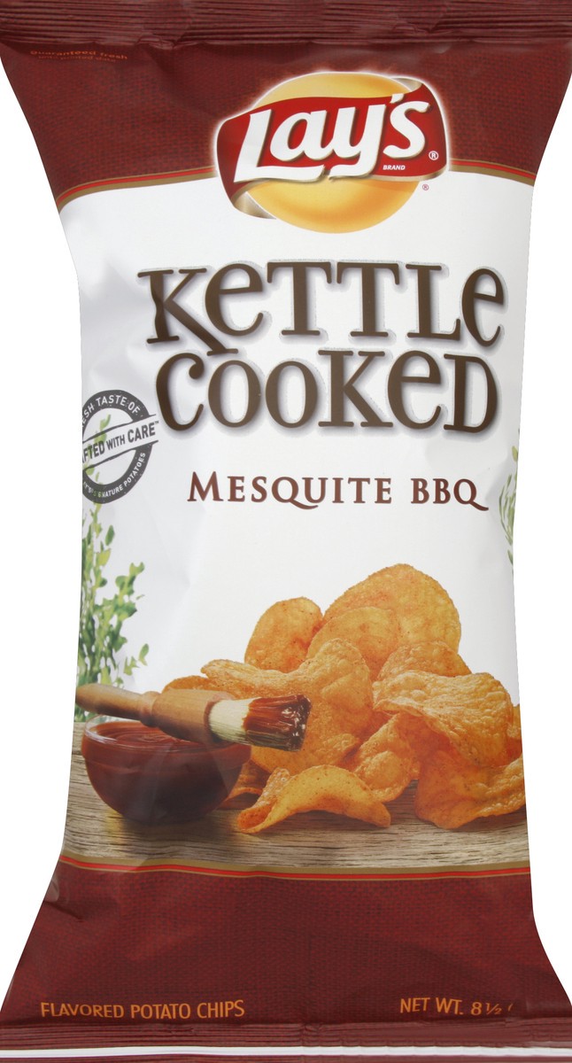 slide 5 of 6, Lay's Lays Bbq Kettle Chips, 8 oz