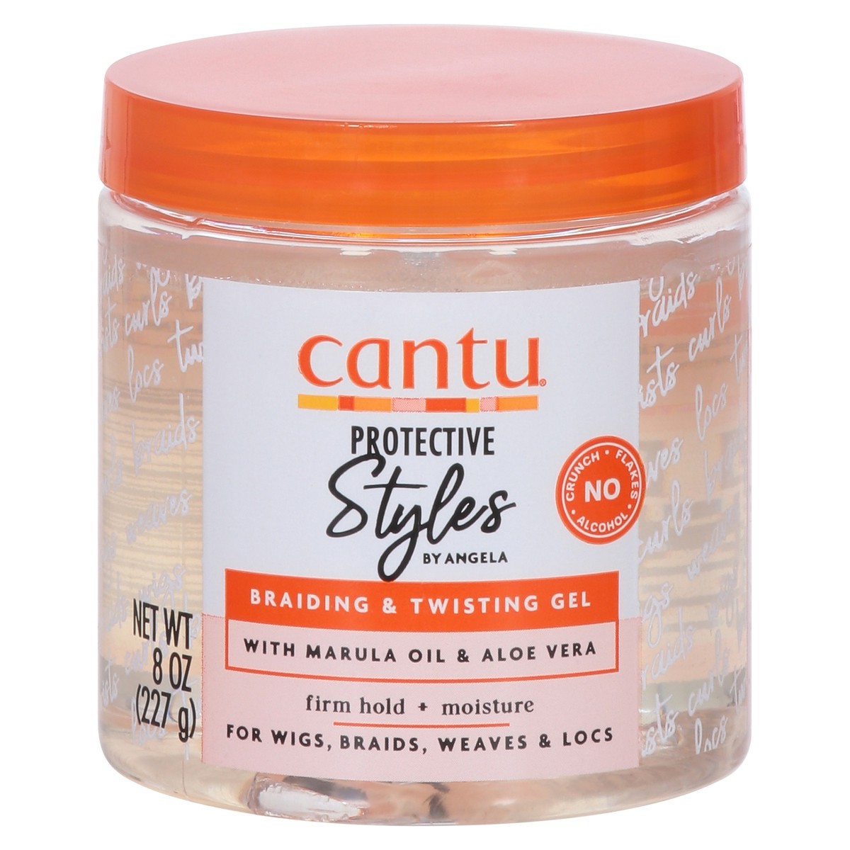 slide 1 of 25, Cantu Protective Styles Braiding & Twisting Gel with Oil & Aloe Vera 8 oz, 8 oz