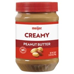 Meijer Creamy Peanut Butter - 28 oz