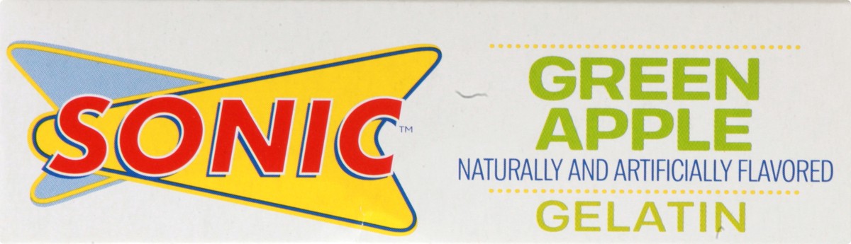 slide 4 of 10, Sonic Green Apple Gelatin, 3.94 oz