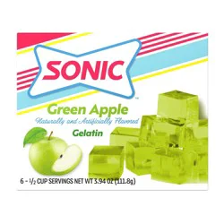 Sonic Green Apple Gelatin - 3.94 oz