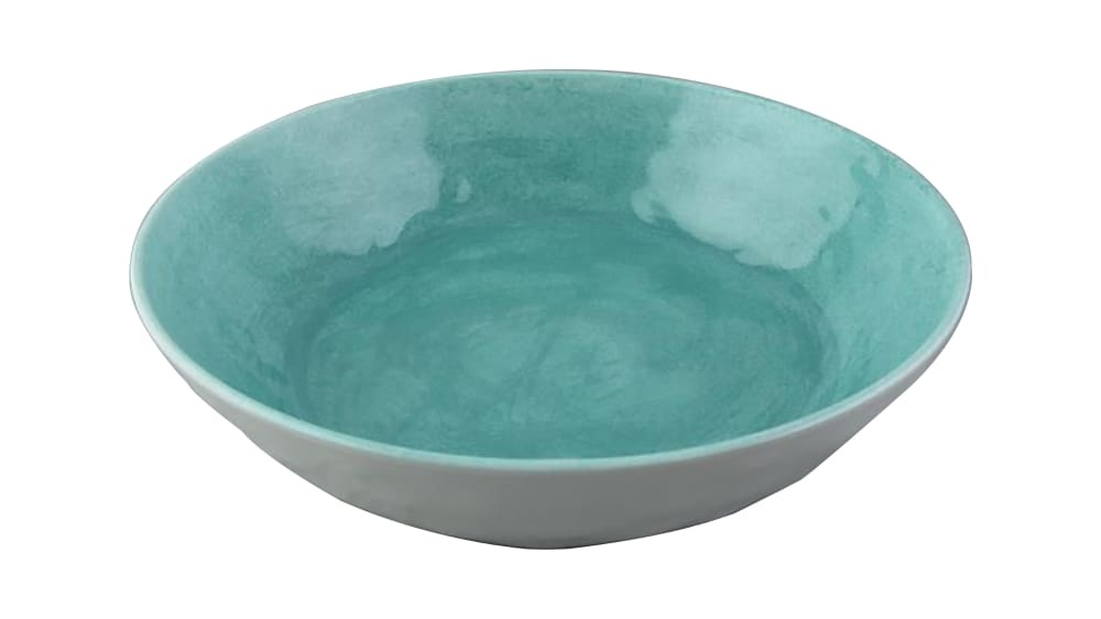 slide 1 of 1, Tarhong Coupe Serve Bowl - Turquoise, 1 ct