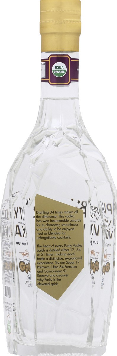 slide 6 of 6, Purity Organic Vodka 750 ml, 750 ml