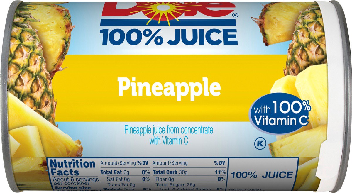 slide 6 of 7, Dole 100% Pine Orange Banana Juice - 12 fl oz, 12 fl oz