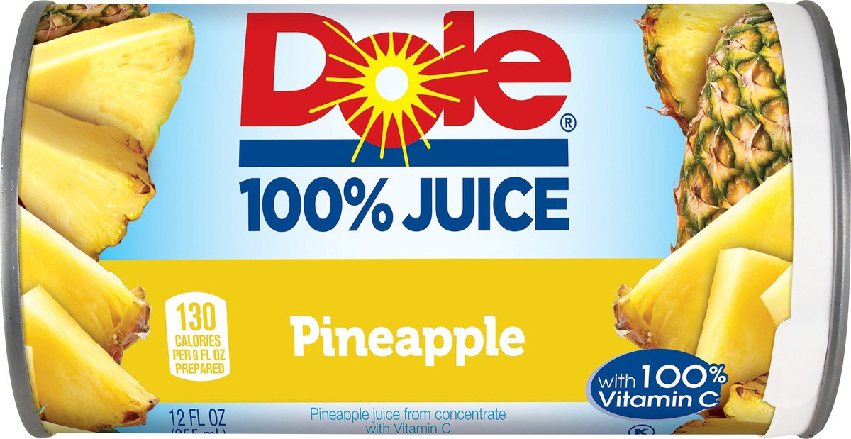 slide 5 of 7, Dole 100% Pine Orange Banana Juice - 12 fl oz, 12 fl oz