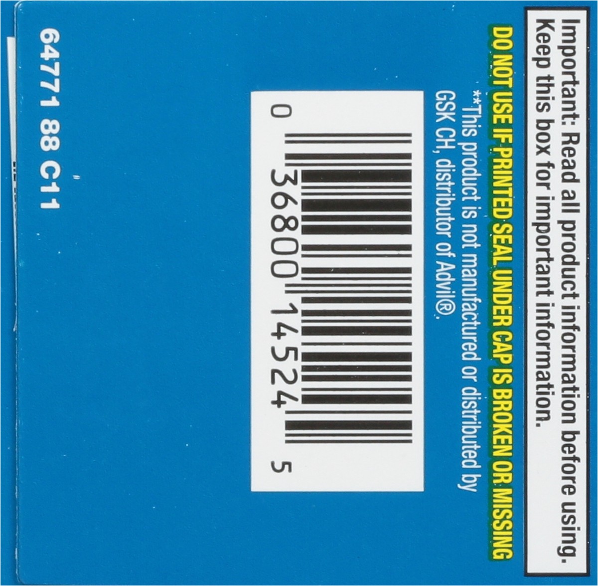 slide 6 of 9, Topcare Ibuprofen Capsules, 50 ct