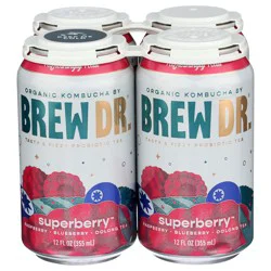 Brew Dr. Brew Dr Kombucha Superberry 12oz