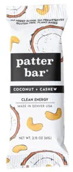 Patterbar Coconut Cashew Energy Bar