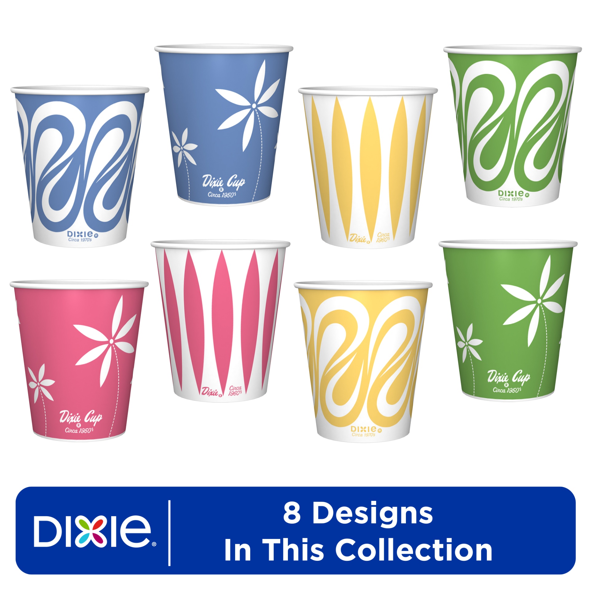 5 Oz Dixie Cups Small 1970s Kitchen / Bathroom Vintage Disposable