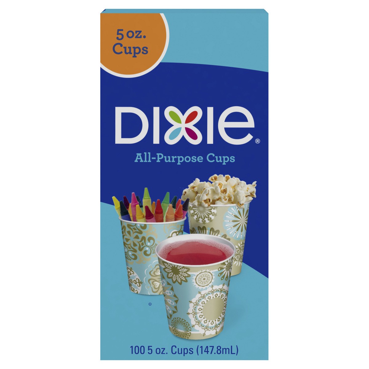 slide 5 of 6, Dixie 5 Oz. All-Purpose Cups 100 ea, 100 ct