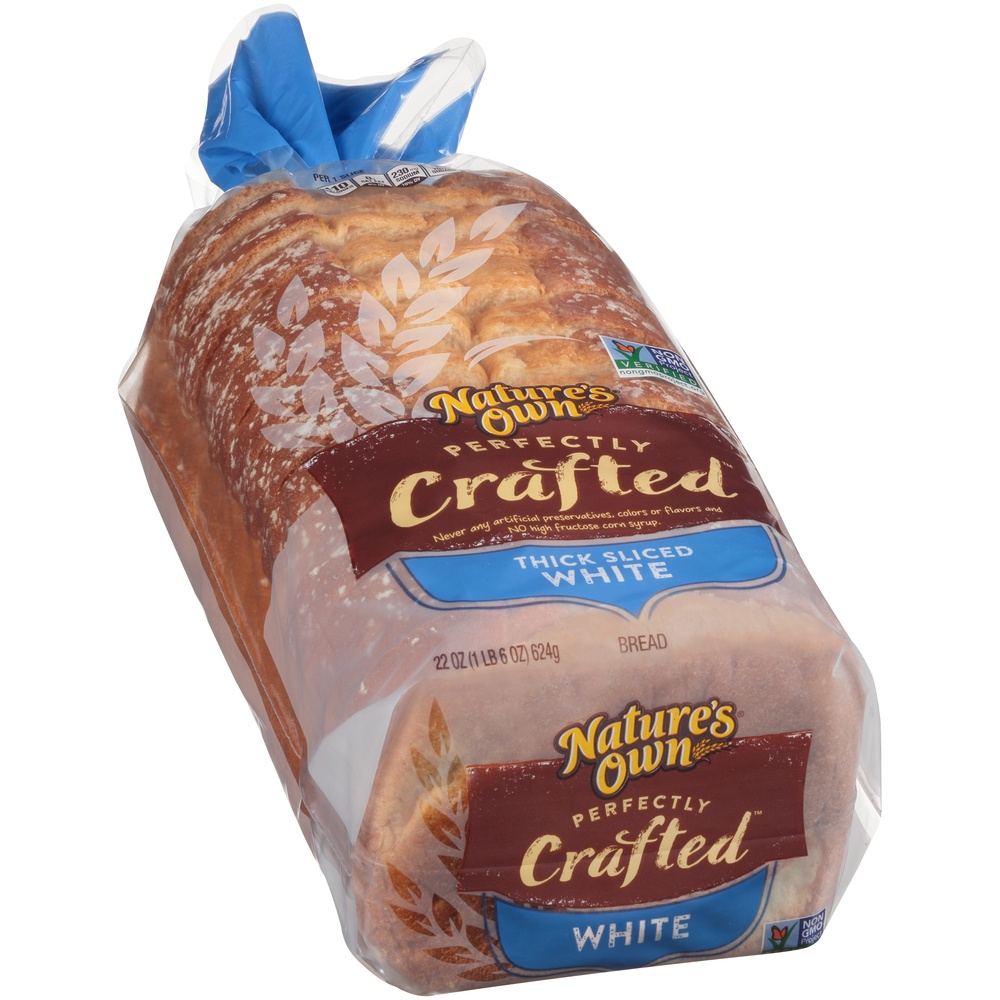 Nature's Own Perfectly Crafted White Bread 22 oz | Shipt